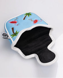 Dancing Flamingos - Mallet Putter Cover, product image 6