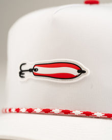Dare Devil Spoon White - Perforated Rope Hat, product image 3
