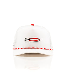 Dare Devil Spoon White - Perforated Rope Hat, product image 5