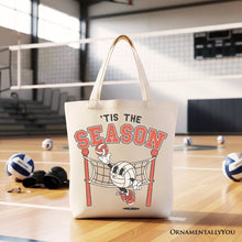 Tis the Season Volleyball Canvas Tote