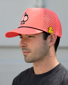 Perforated Rope Hat - Highlighter Pink, product image 8