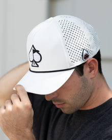 Perforated Rope Hat - White, product image 7