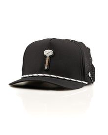 Thor's Hammer Black - Perforated Rope Hat, product image 4