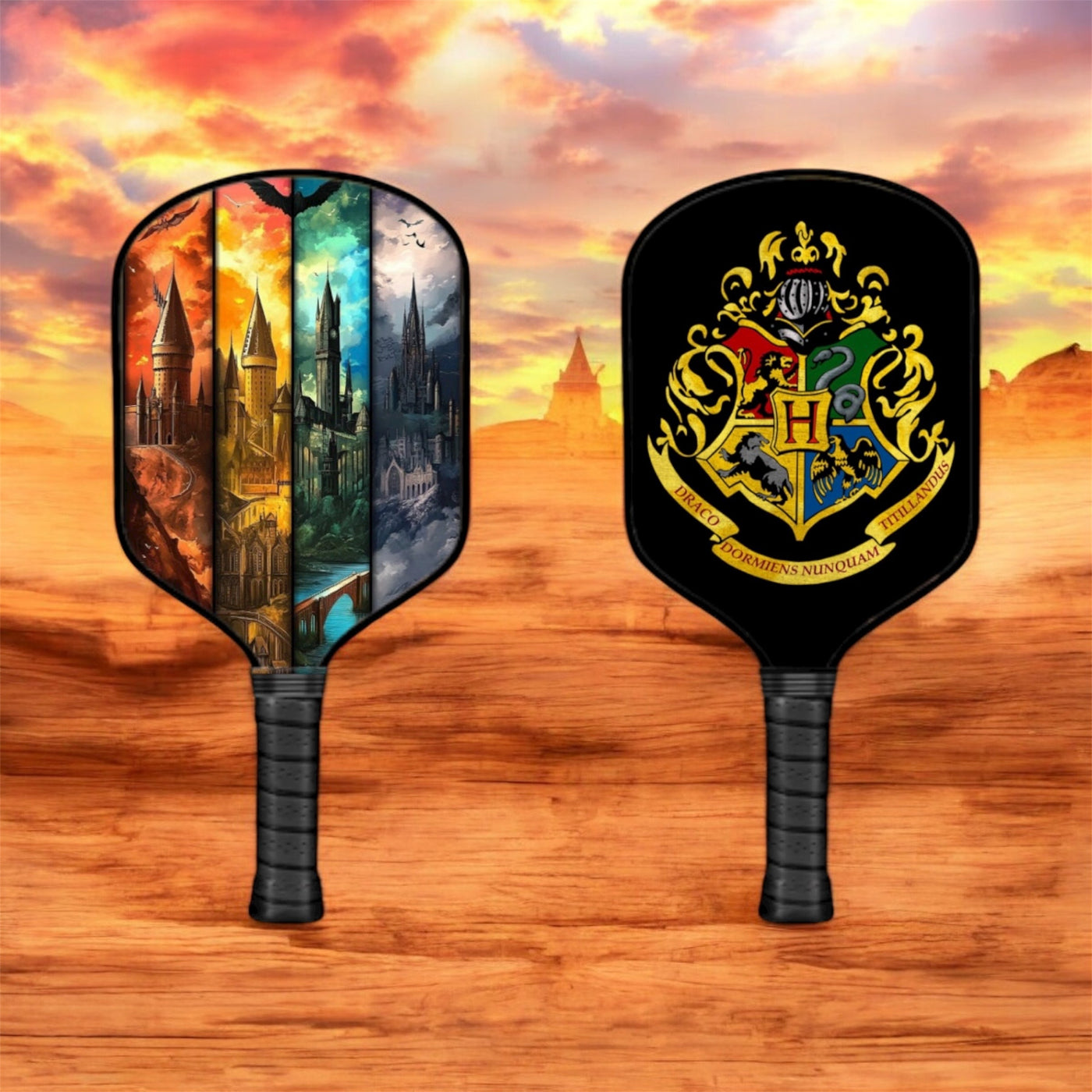 Harry Potter - Hogwarts Special Edition - Pickleball Paddle pickleball paddle design, product view 1