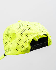 Perforated Rope Hat - Highlighter Yellow, product image 12
