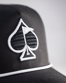 Perforated Rope Hat - Black, product image 9