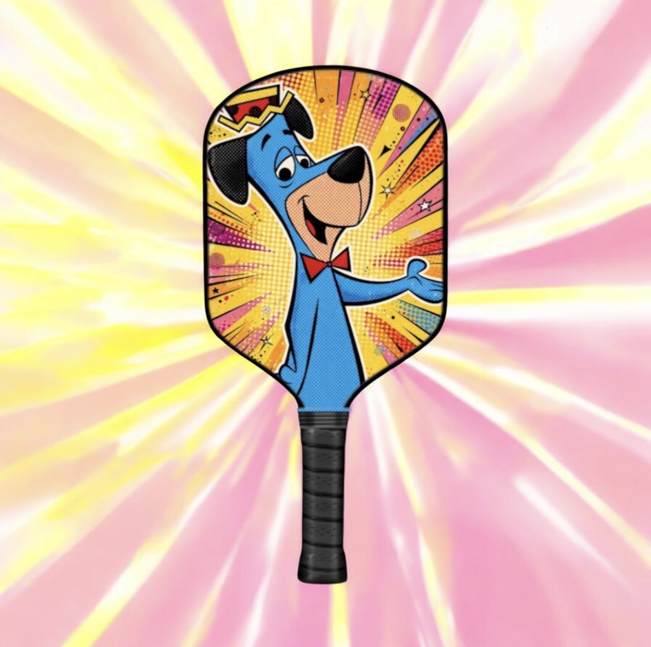 Huckleberry Hound - Pickleball Paddle pickleball product, supplier image 1
