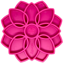 Mandala eTray Shallow Slow Feeder Dog Bowl for Enrichment | USA Made