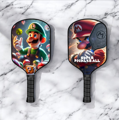 Luigi - Mario Brothers - Pickleball Paddle pickleball product, supplier image 1
