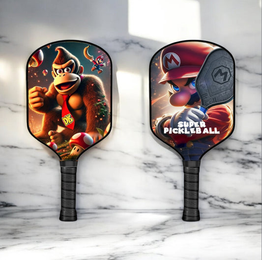 Donkey Kong - Mario Brothers - Pickleball Paddle pickleball paddle design, product view 1