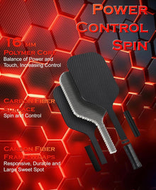 Batman - 3050 Series - Pickleball Paddle pickleball paddle design, product view 2