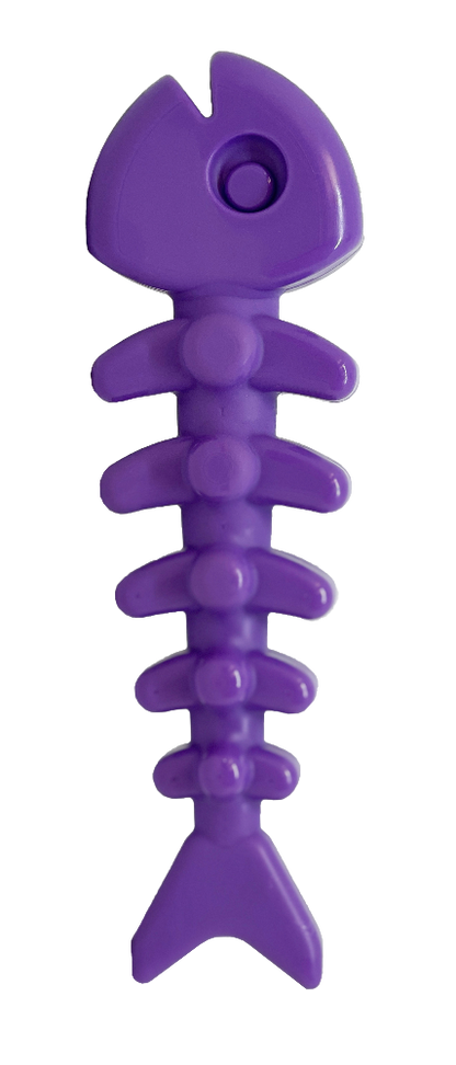 Fish Bone Nylon Dog Toy for Aggressive Chewers | USA Made | SodaPup