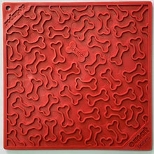 Bones eMat - Enrichment Lick Mat for Dogs and Cats | eMat Enrichment Toy for Anxiety Relief | SodaPup