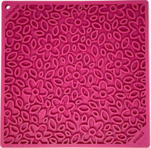 Flower Power emat - Enrichment Lick Mat for Dogs and Cats | Flower Design | USA Made
