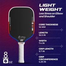 DJ Young Starion Gen 4 Pro+ 16mm Pickleball Paddle pickleball product, supplier image 5