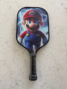 Mario - Super Mario - Pickleball Paddle pickleball paddle design, product view 4