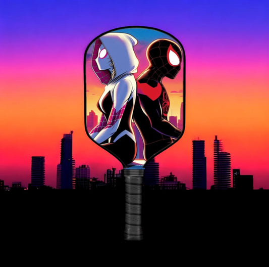 Ghost Spider / Spider-Man - Pickleball Paddle pickleball paddle design, product view 1