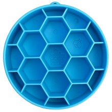 Honeycomb eBowl Deep Slow Feeder Dog Bowl for Enrichment | USA Made