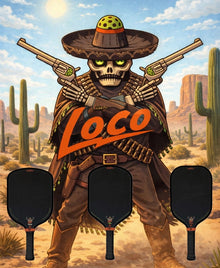 Bread & Butter LOCO Black  16mm Standard Pickleball Paddle pickleball product, supplier image 2