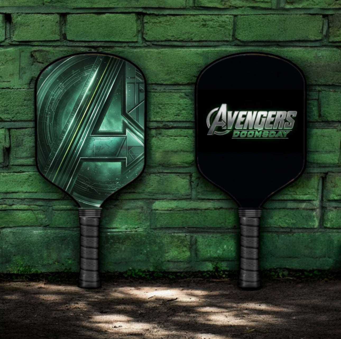 Avengers Doomsday Emblem Pickleball Paddle pickleball product, supplier image 1