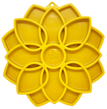 Mandala eTray Shallow Slow Feeder Dog Bowl for Enrichment | USA Made