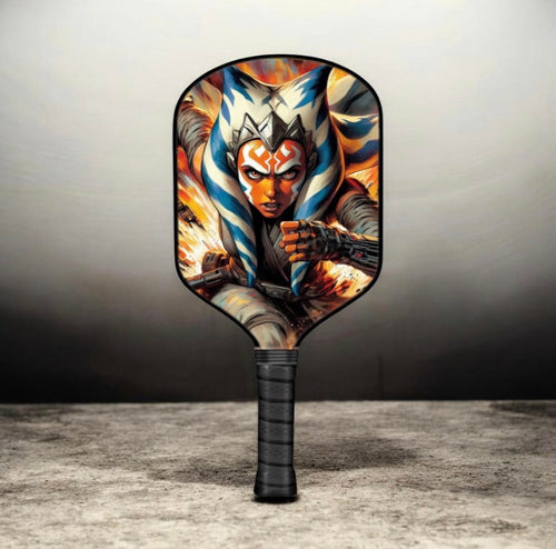 Ahsoka - Star Wars Animated - Pickleball Paddle pickleball product, supplier image 1
