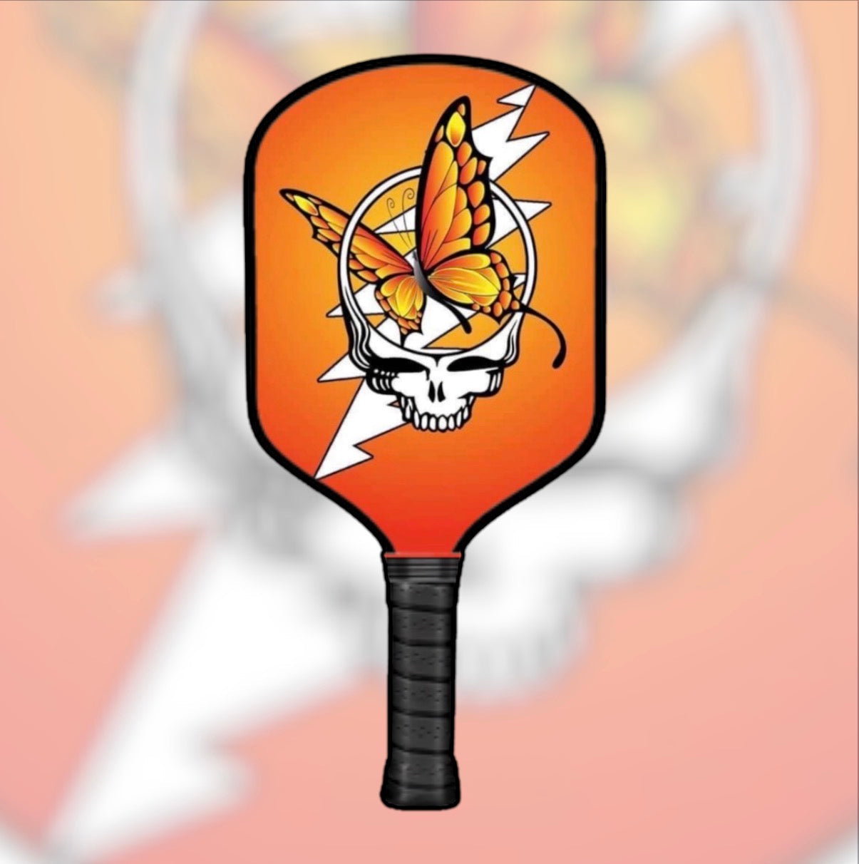 Grateful Dead Drops - Stealie Butterfly Dreams - Pickleball Paddle pickleball product, supplier image 1
