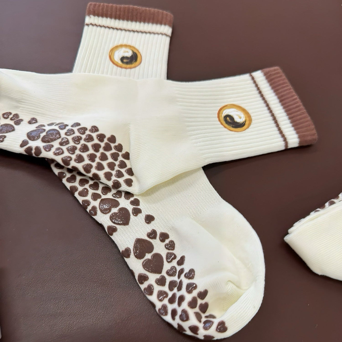 PersonalHour Pilates Socks — Heart Grip Edition AC022, product image 2
