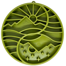 Sun and Moon eTray - Shallow Slow Feeder Dog Bowl for Enrichment | USA Made