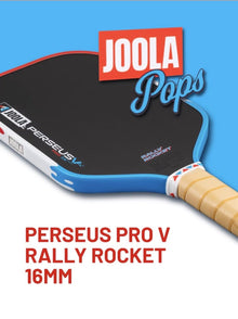Joola Perseus Pro V Rally Rocket with cover 16mm Pickleball Paddle pickleball accessory, supplier image 2