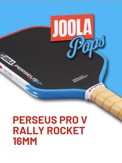 Joola Perseus Pro V Rally Rocket with cover 16mm Pickleball Paddle pickleball accessory, supplier image 2