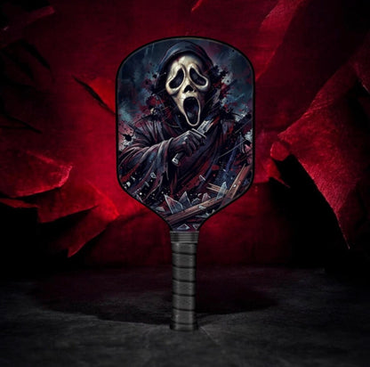 Ghostface - Scream - Pickleball Paddle pickleball product, supplier image 1