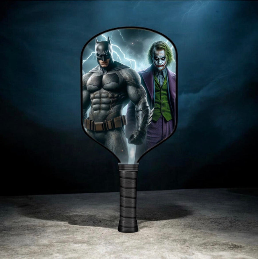 Dark Knight/Joker #2 - Pickleball Paddle