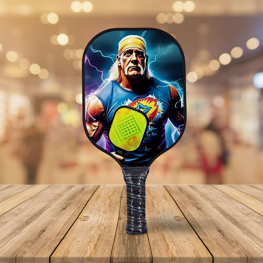 Hulk Hogan - Pickleball Paddle pickleball paddle design, product view 1