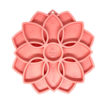 Mandala Softie eTray Shallow Slow Feeder Dog Bowl with Suction Cups |  USA Made