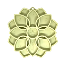 Mandala Softie eTray Shallow Slow Feeder Dog Bowl with Suction Cups |  USA Made