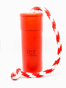 USA-K9 Firecracker Floating Training Dummy | K9 Handler Reward Toy | Red | USA Made