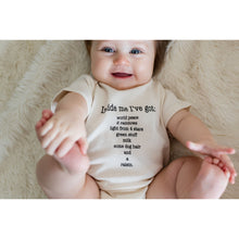 Inside Me Poem Short-Sleeve Romper