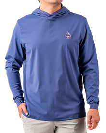 Performance Golf Hoodie - Wavy Stars and Stripes, product image 1