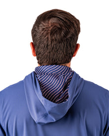 Performance Golf Hoodie - Wavy Stars and Stripes, product image 3