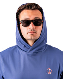 Performance Golf Hoodie - Wavy Stars and Stripes, product image 8