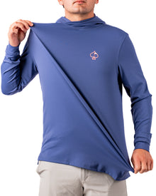 Performance Golf Hoodie - Wavy Stars and Stripes, product image 12