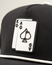 Ace/King Black - Perforated Rope Hat, product image 4