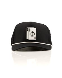 Ace/King Black - Perforated Rope Hat, product image 5