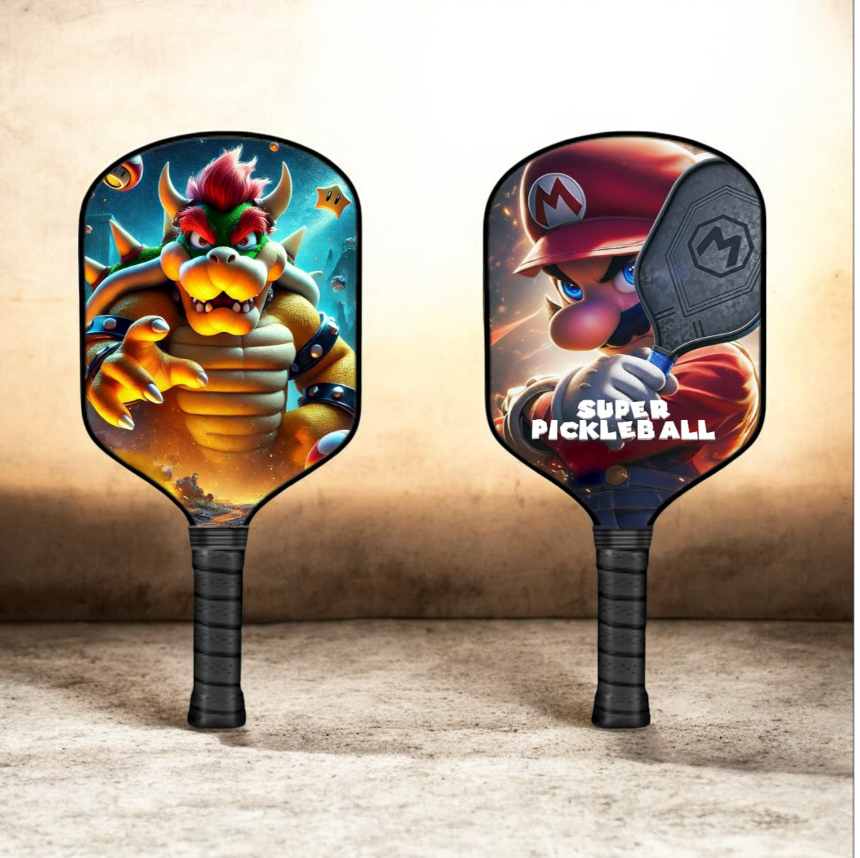 King Bowser - Mario Brothers - Pickleball Paddle pickleball product, supplier image 1