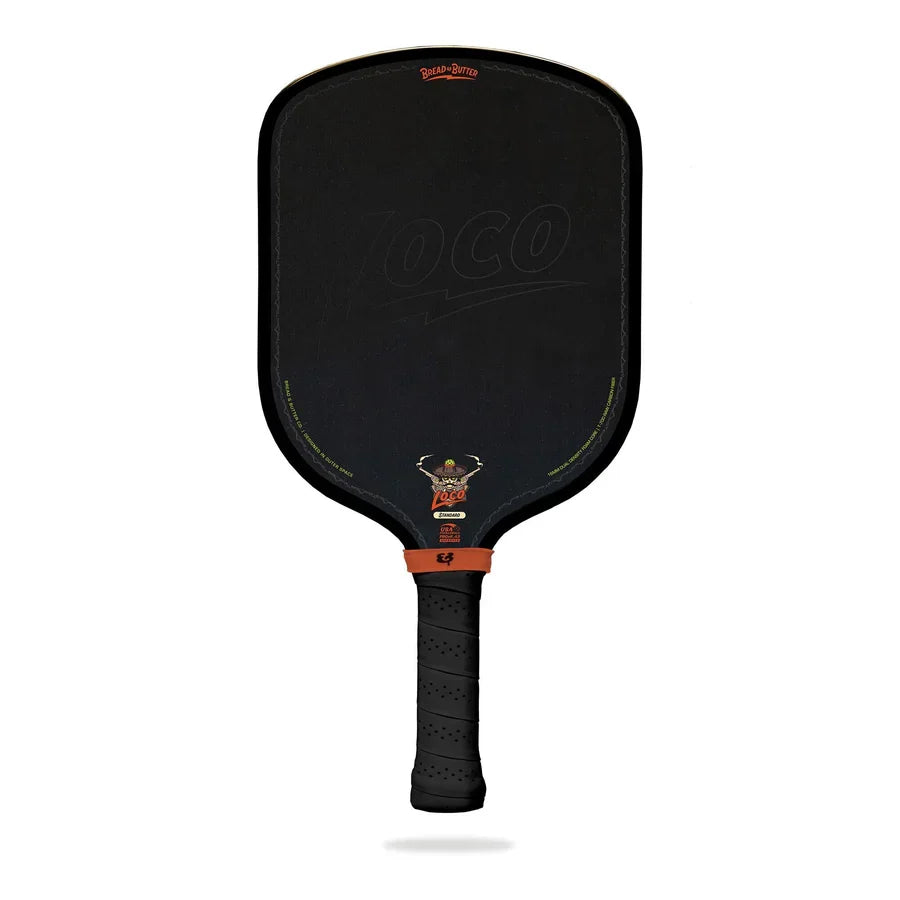 Bread & Butter LOCO Black  16mm Standard Pickleball Paddle pickleball product, supplier image 3