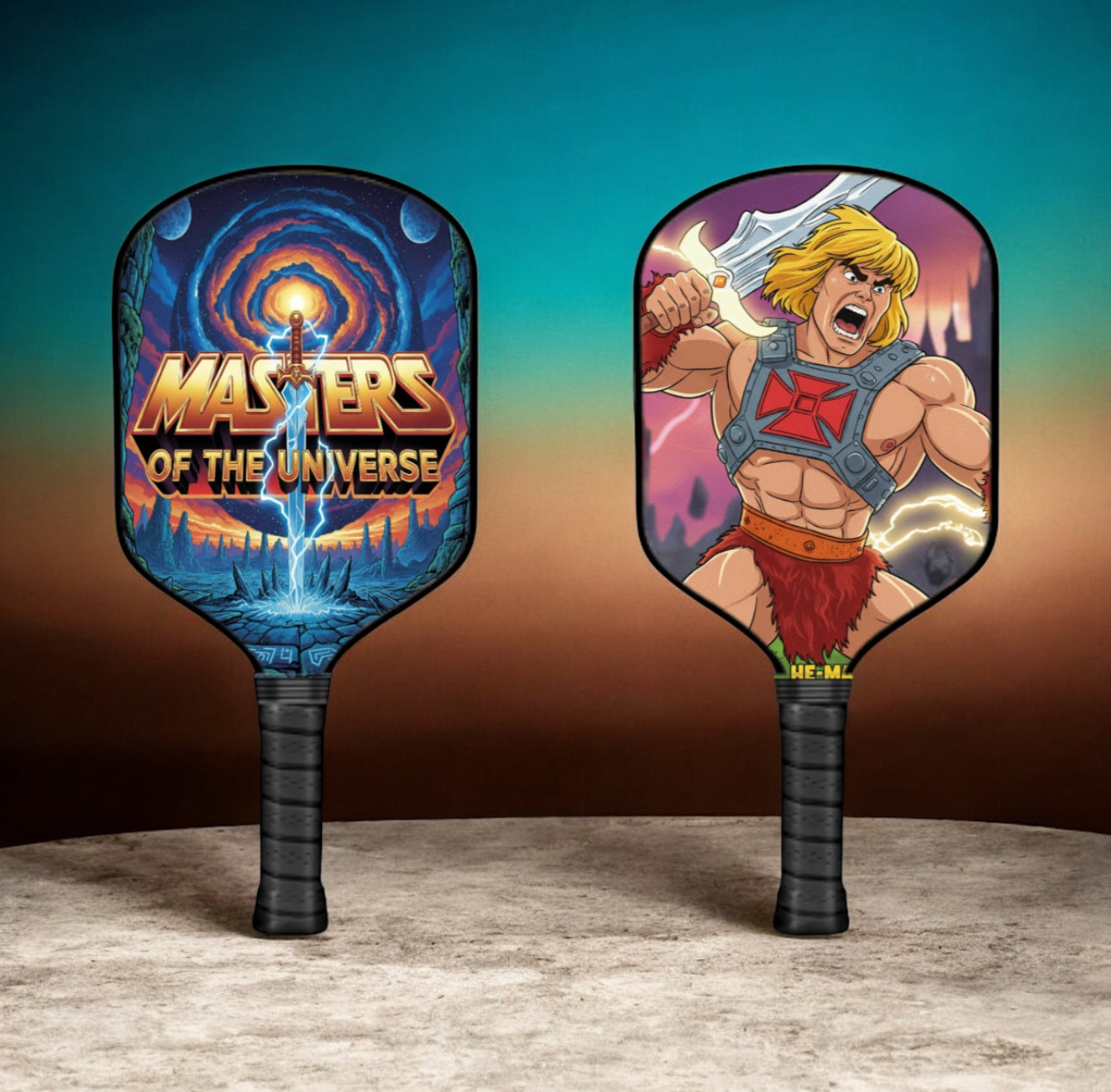Masters Of The Universe - He-Man Power Edition - Pickleball Paddle pickleball product, supplier image 1