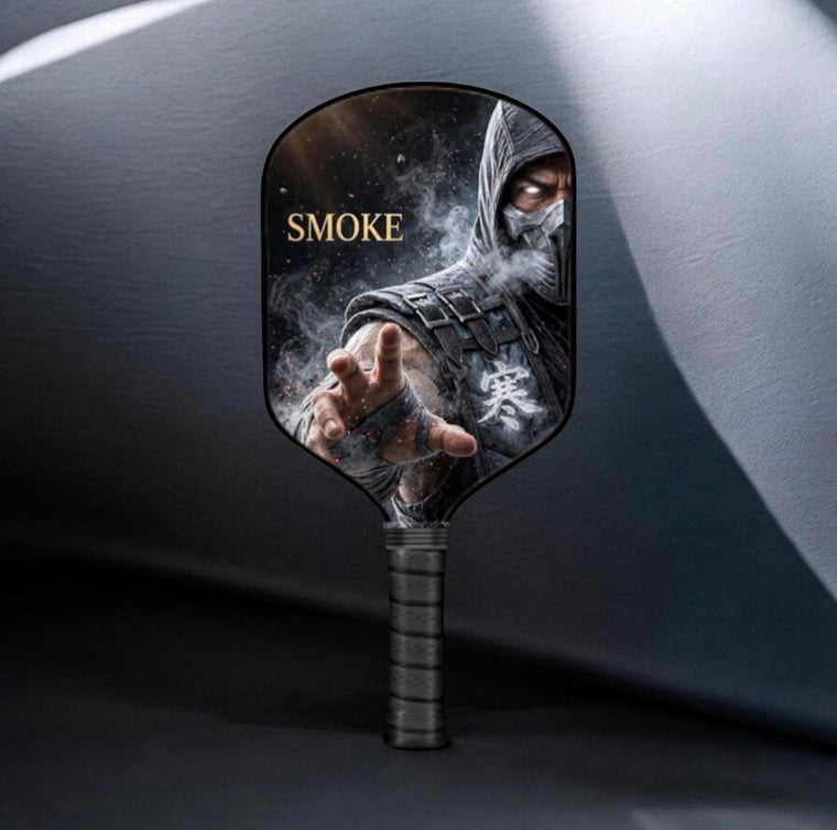 Mortal Kombat - Smoke - Pickleball Paddle pickleball product, supplier image 1