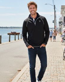 New Harbor Quarter Zip Effortless Comfort