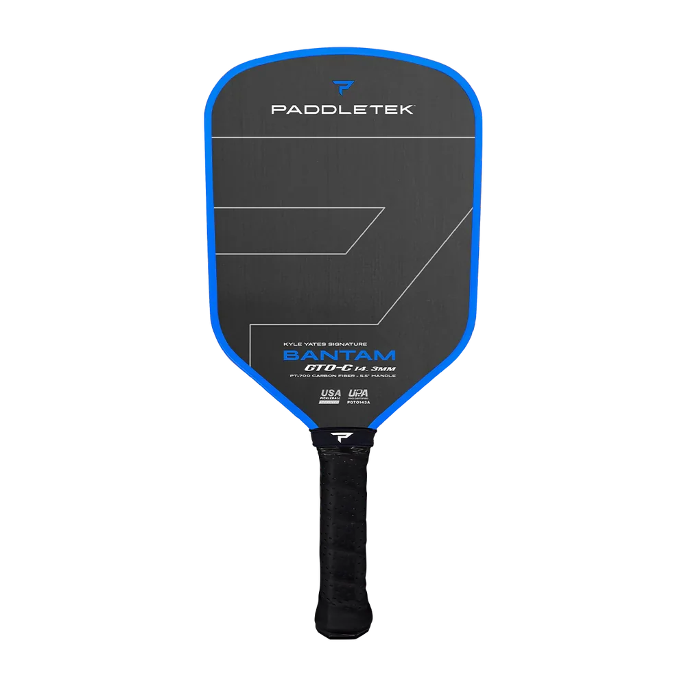 Paddletek Bantam GTO-C 14.3mm Ocean Blue Pickleball Paddle pickleball product, supplier image 2